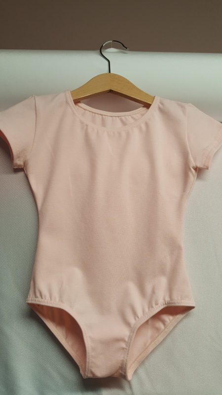 Body Da Danza Per Ragazzi In Cotone Elastico, Manica Corta E Scollatura A Giro - Comodo E Traspirante, Perfetto Per Balletto E Ginnastica